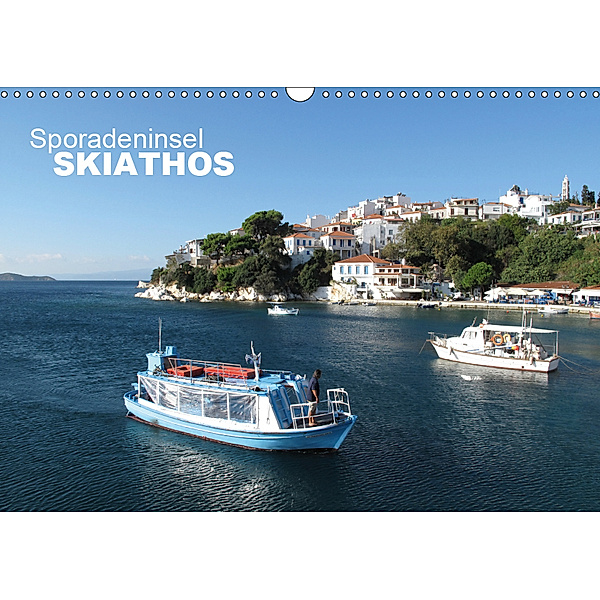 Sporadeninsel Skiathos (Wandkalender 2019 DIN A3 quer), Nicolas Pabst