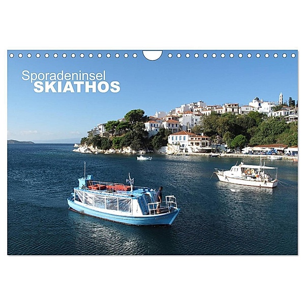Sporadeninsel Skiathos (Wandkalender 2024 DIN A4 quer), CALVENDO Monatskalender, Nicolas Pabst