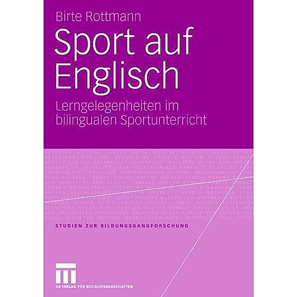 Sport auf Englisch, Birte Rottmann