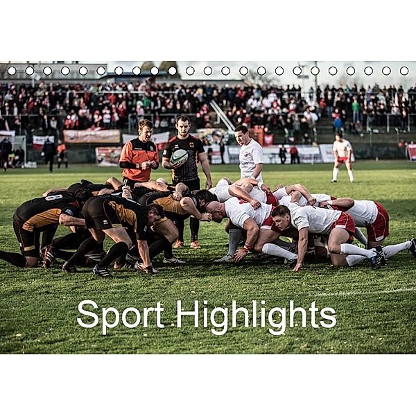 Sport Highlights (Tischkalender 2021 DIN A5 quer), Detlef Bradel
