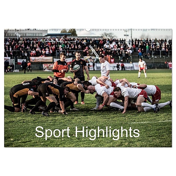 Sport Highlights (Wandkalender 2024 DIN A2 quer), CALVENDO Monatskalender, Detlef Bradel