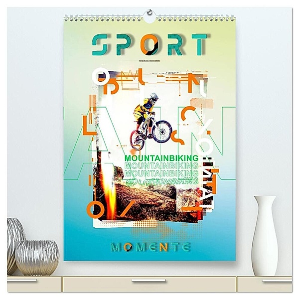 Sport Momente (hochwertiger Premium Wandkalender 2024 DIN A2 hoch), Kunstdruck in Hochglanz, Peter Roder