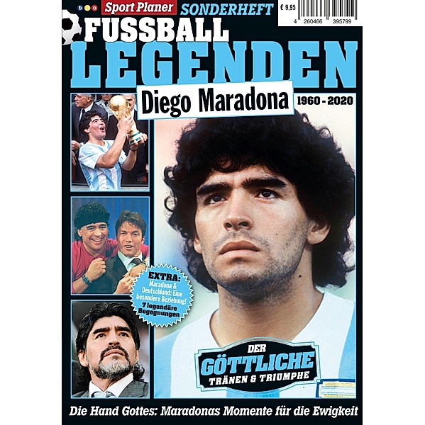 Sport Planer SONDERHEFT FUSSBALL LEGENDEN: Diego Maradona, Oliver Buss