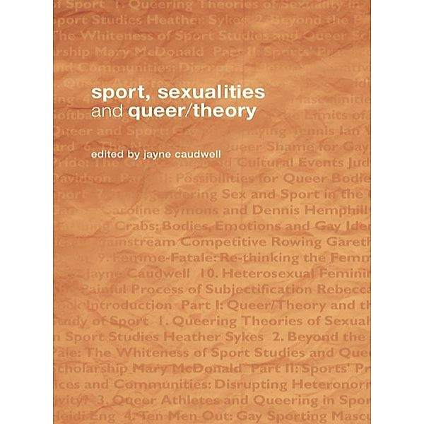 Sport, Sexualities and Queer/Theory