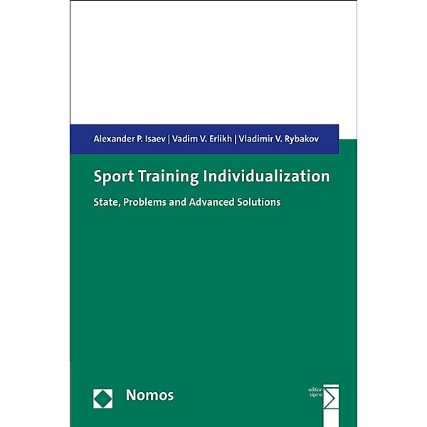 Sport Training Individualization, Alexander P. Isaev, Vadim V. Erlikh, Vladimir V. Rybakov