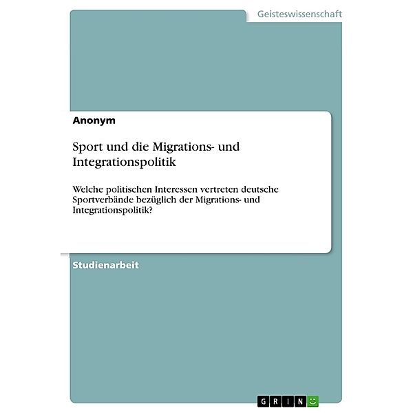 Sport und die Migrations- und Integrationspolitik