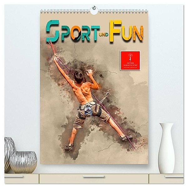 Sport und Fun (hochwertiger Premium Wandkalender 2024 DIN A2 hoch), Kunstdruck in Hochglanz, Peter Roder
