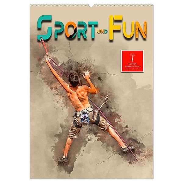 Sport und Fun (Wandkalender 2024 DIN A2 hoch), CALVENDO Monatskalender, Peter Roder