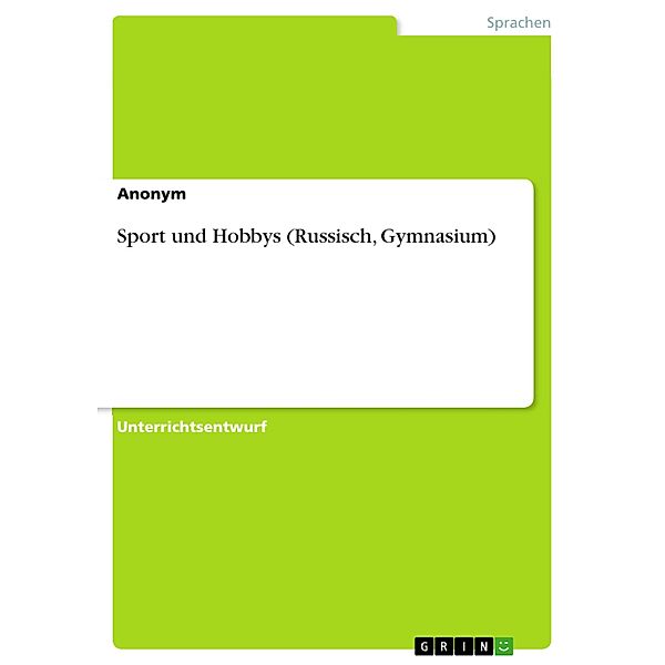 Sport und Hobbys (Russisch, Gymnasium)