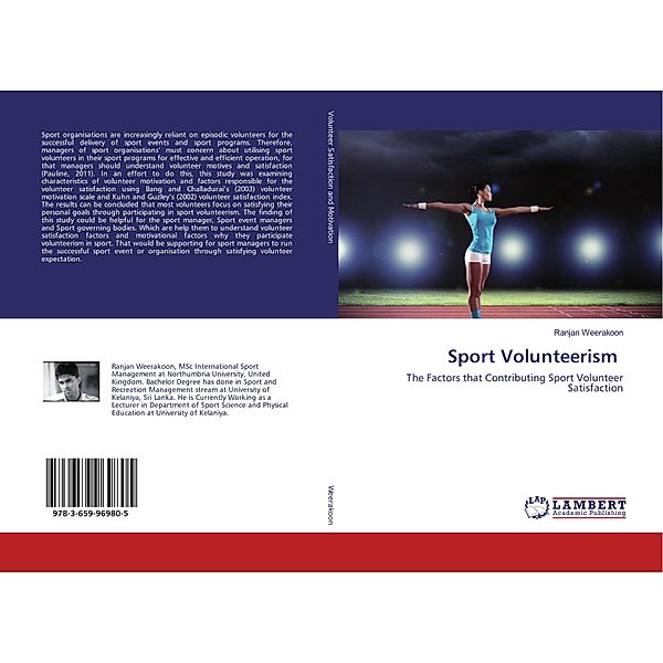 Sport Volunteerism, Ranjan Weerakoon