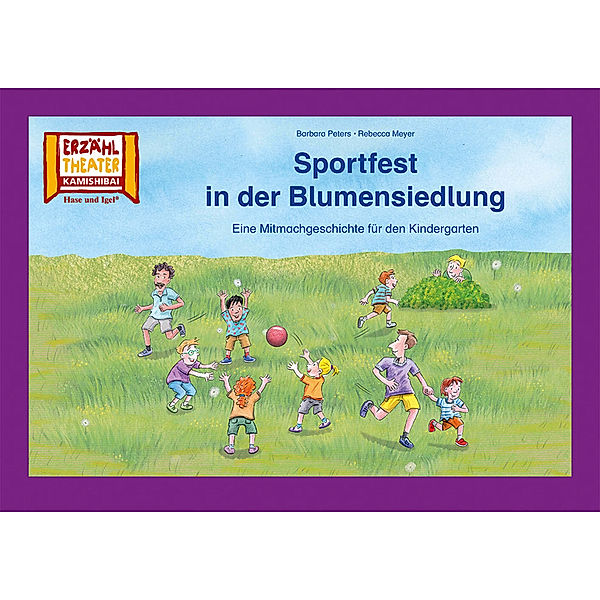 Sportfest in der Blumensiedlung / Kamishibai Bildkarten, Barbara Peters