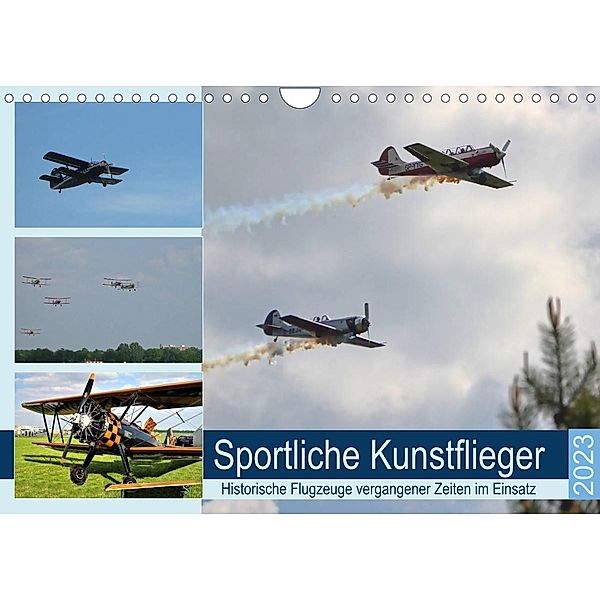 Sportliche Kunstflieger (Wandkalender 2023 DIN A4 quer), Günther Klünder