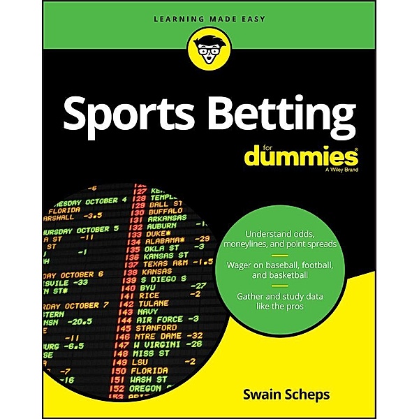 Sports Betting For Dummies, Swain Scheps