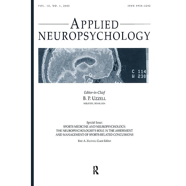 Sports Medicine and Neuropsychology
