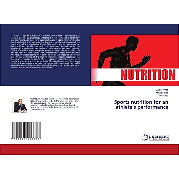 Sports nutrition for an athlete's performance, Vullnet Ameti, Xhezair Idrizi, Durim Alija