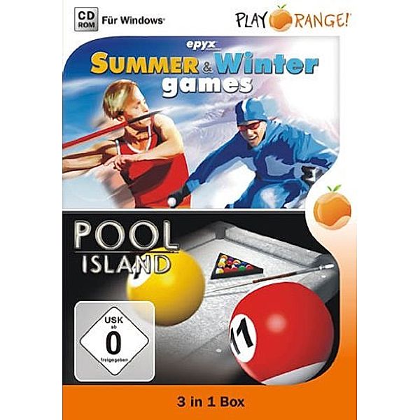 Sportspiele - 3 in 1 Box (Summer & Wintergames + Pool Island)