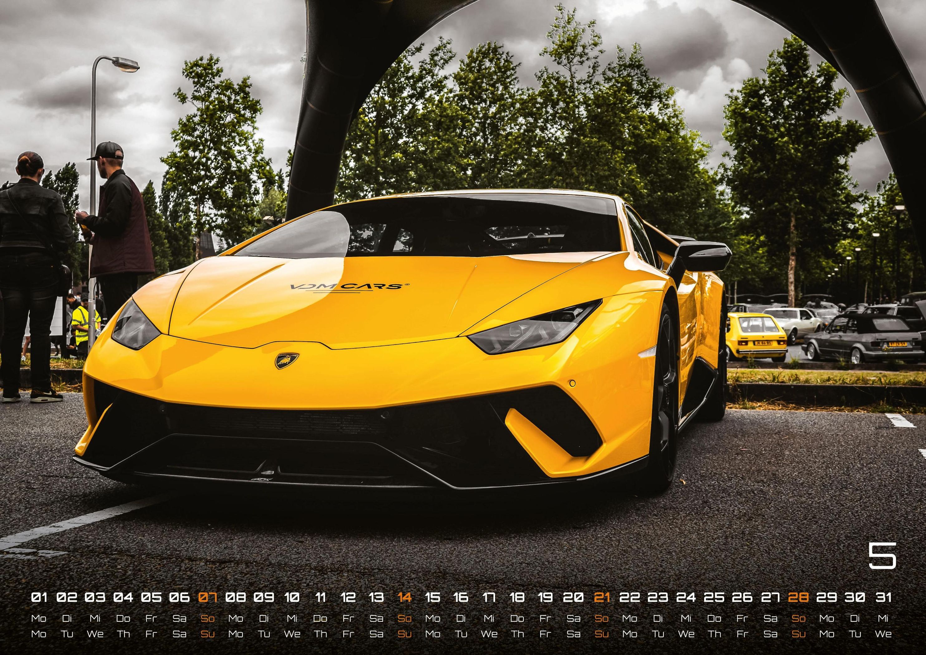 Sportwagen - PS-Boliden - 2023 - Auto - Kalender DIN A3 - Kalender bestellen