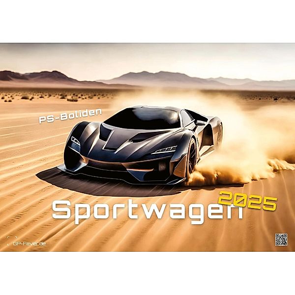 Sportwagen - PS-Boliden - 2025 - Kalender DIN A2