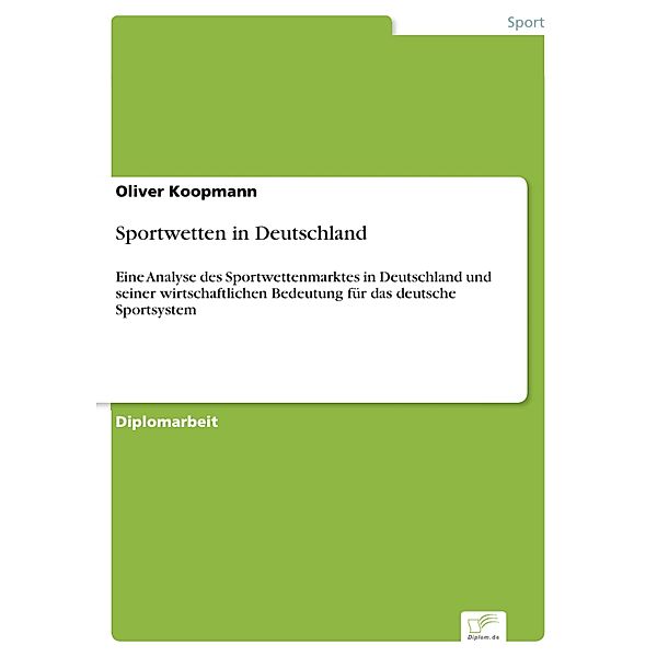 Sportwetten in Deutschland, Oliver Koopmann