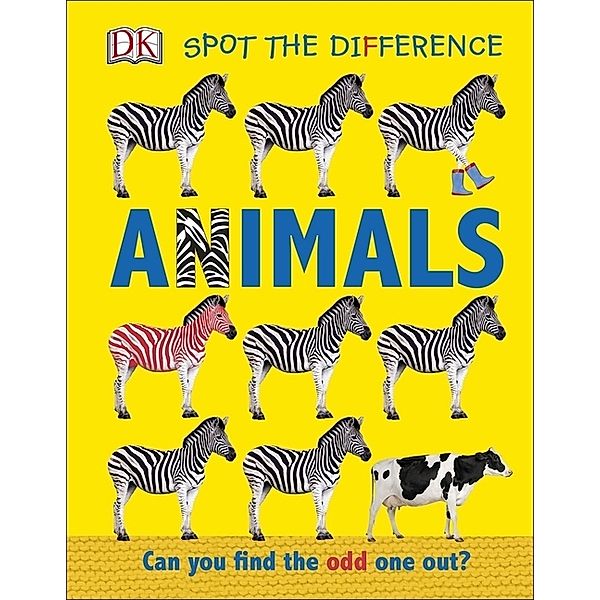 Spot the Difference / Spot the Difference - Animals, Dk