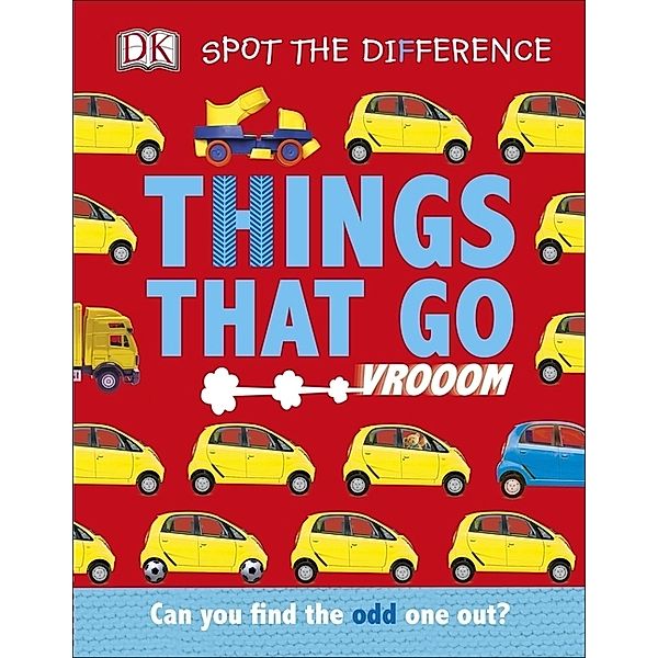Spot the Difference - Things That Go, Dk