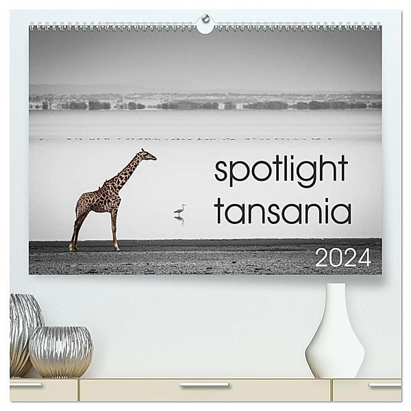 spotlight tansania (hochwertiger Premium Wandkalender 2024 DIN A2 quer), Kunstdruck in Hochglanz, Carsten und Stefanie Krueger