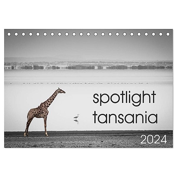 spotlight tansania (Tischkalender 2024 DIN A5 quer), CALVENDO Monatskalender, Carsten und Stefanie Krueger