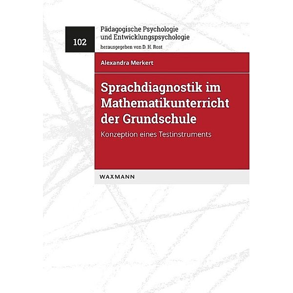 Sprachdiagnostik im Mathematikunterricht der Grundschule, Alexandra Merkert