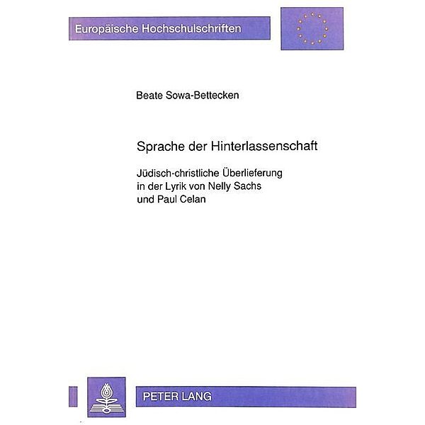 Sprache der Hinterlassenschaft, Beate Sowa-Bettecken