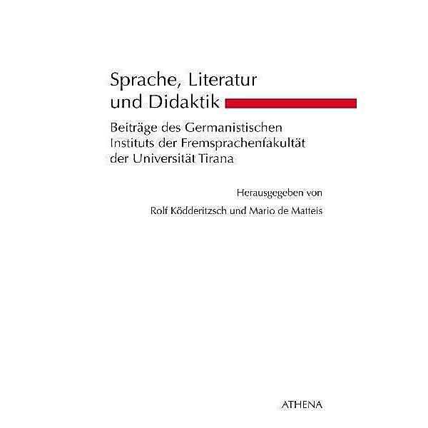 Sprache, Literatur und Didaktik