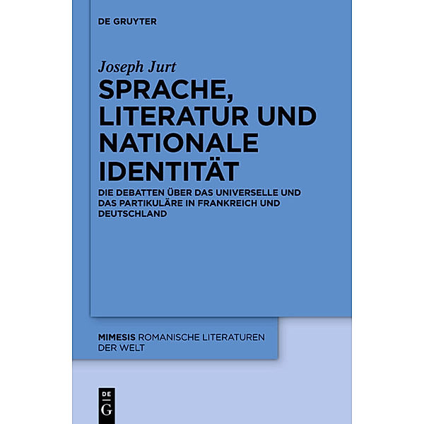 Sprache, Literatur und nationale Identität, Joseph Jurt