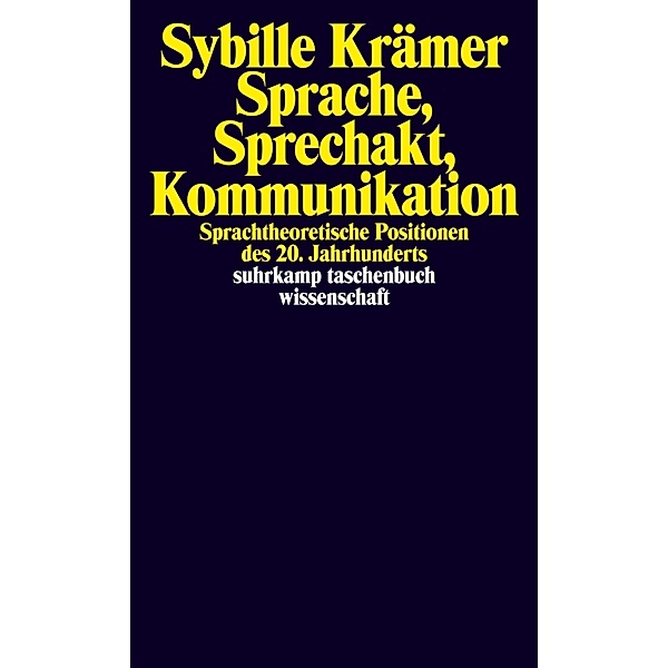 Sprache, Sprechakt, Kommunikation, Sybille Krämer