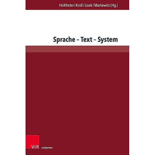 Sprache - Text - System