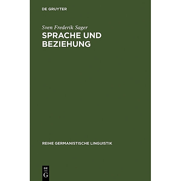 Sprache und Beziehung, Sven Frederik Sager