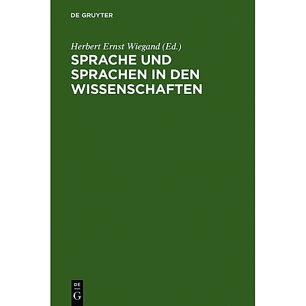 Sprache und Sprachen in den Wissenschaften, Geschichte und Gegenwart