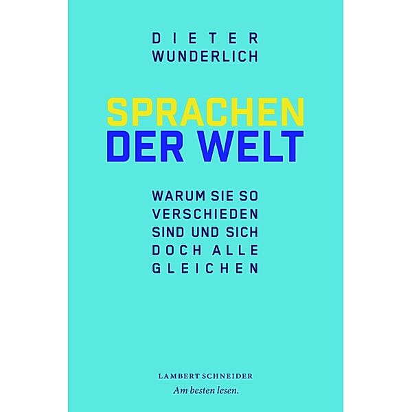 Sprachen der Welt, Dieter Wunderlich