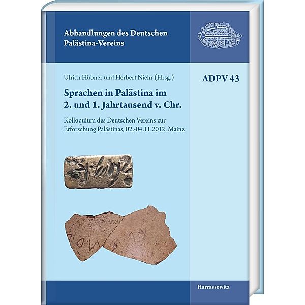 Sprachen in Palästina im 2. und 1. Jahrtausend v. Chr., Ulrich Hübner, Herbert Niehr