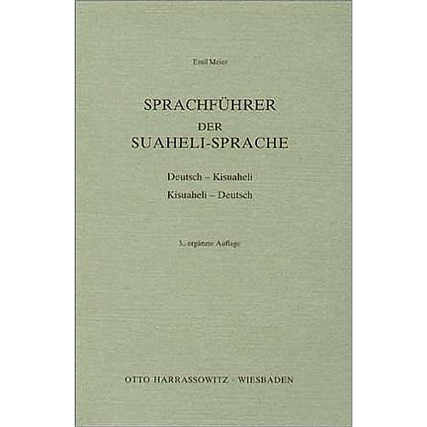 Sprachführer der Suaheli-Sprache, Emil Meier