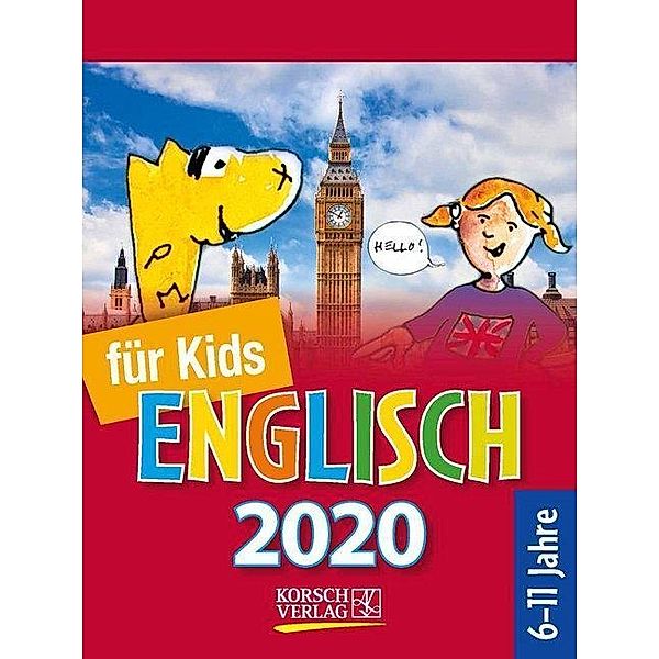 Sprachkalender Englisch für Kids 2020