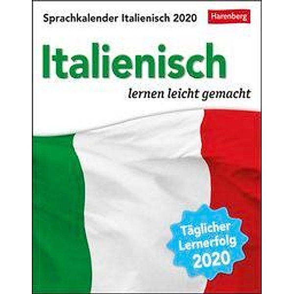 Sprachkalender Italienisch 2020, Steffen Butz, Tiziana Stillo
