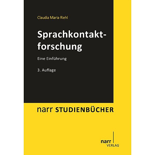 Sprachkontaktforschung / narr studienbücher, Claudia Maria Riehl