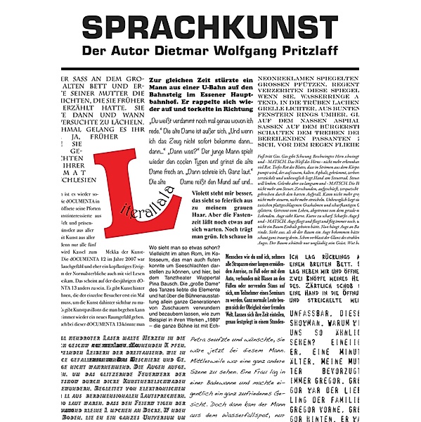 Sprachkunst, Dietmar Wolfgang Pritzlaff