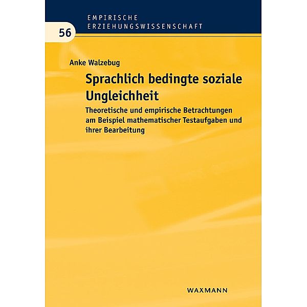 Sprachlich bedingte soziale Ungleichheit, Anke Walzebug