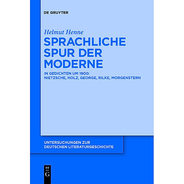 Sprachliche Spur der Moderne, Helmut Henne