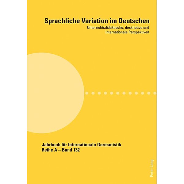 Sprachliche Variation im Deutschen