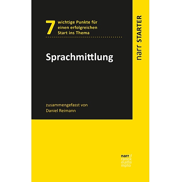Sprachmittlung / narr STARTER, Daniel Reimann