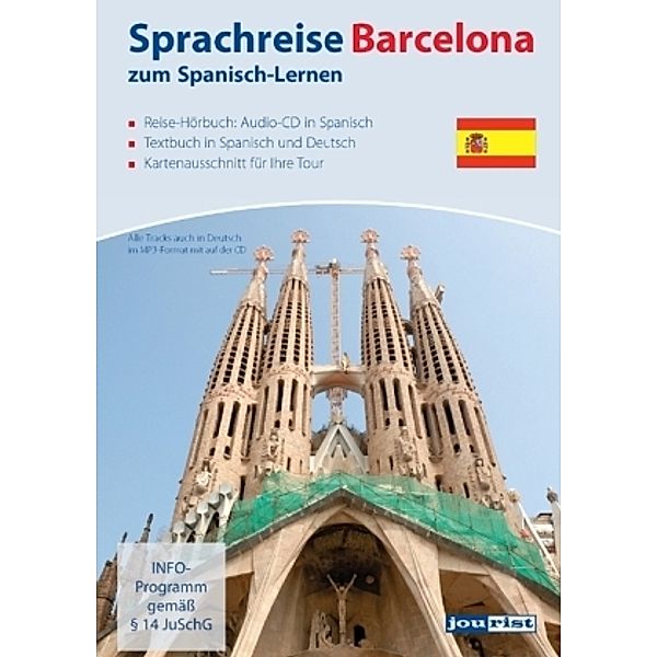 Sprachreise Barcelona zum Spanisch-Lernen, 1 Audio-CD