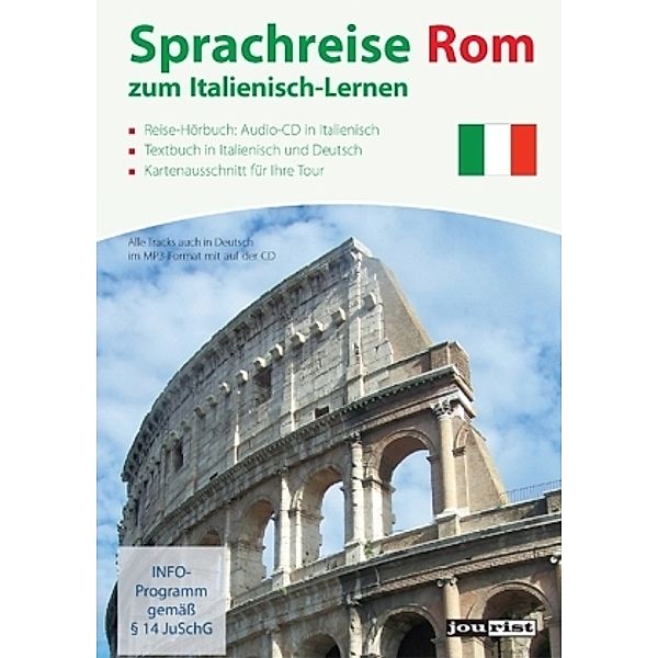 Sprachreise Rom zum Italienisch-Lernen, 1 Audio-CD