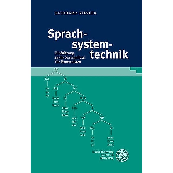 Sprachsystemtechnik / Sprachwissenschaftliche Studienbücher, Reinhard Kiesler