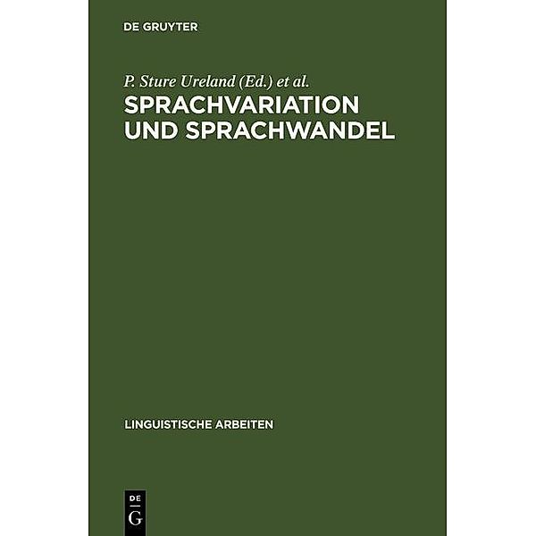 Sprachvariation und Sprachwandel / Linguistische Arbeiten Bd.92